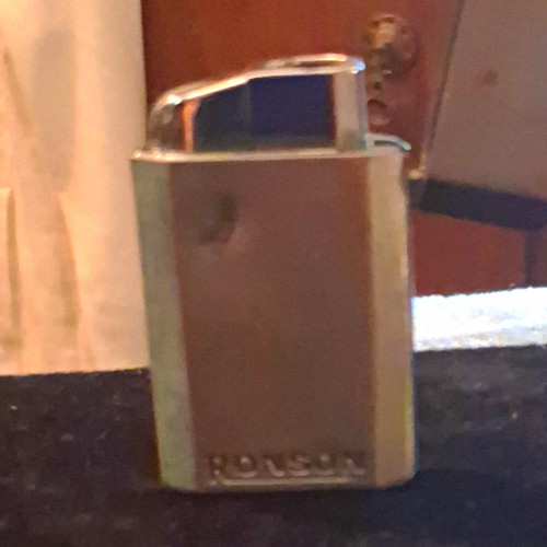 Ronson jet lite metal flip - ronson,